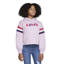 Levis Kids' Full Sleeve High-Rise Hoodie Big Kids - Fair Orchid