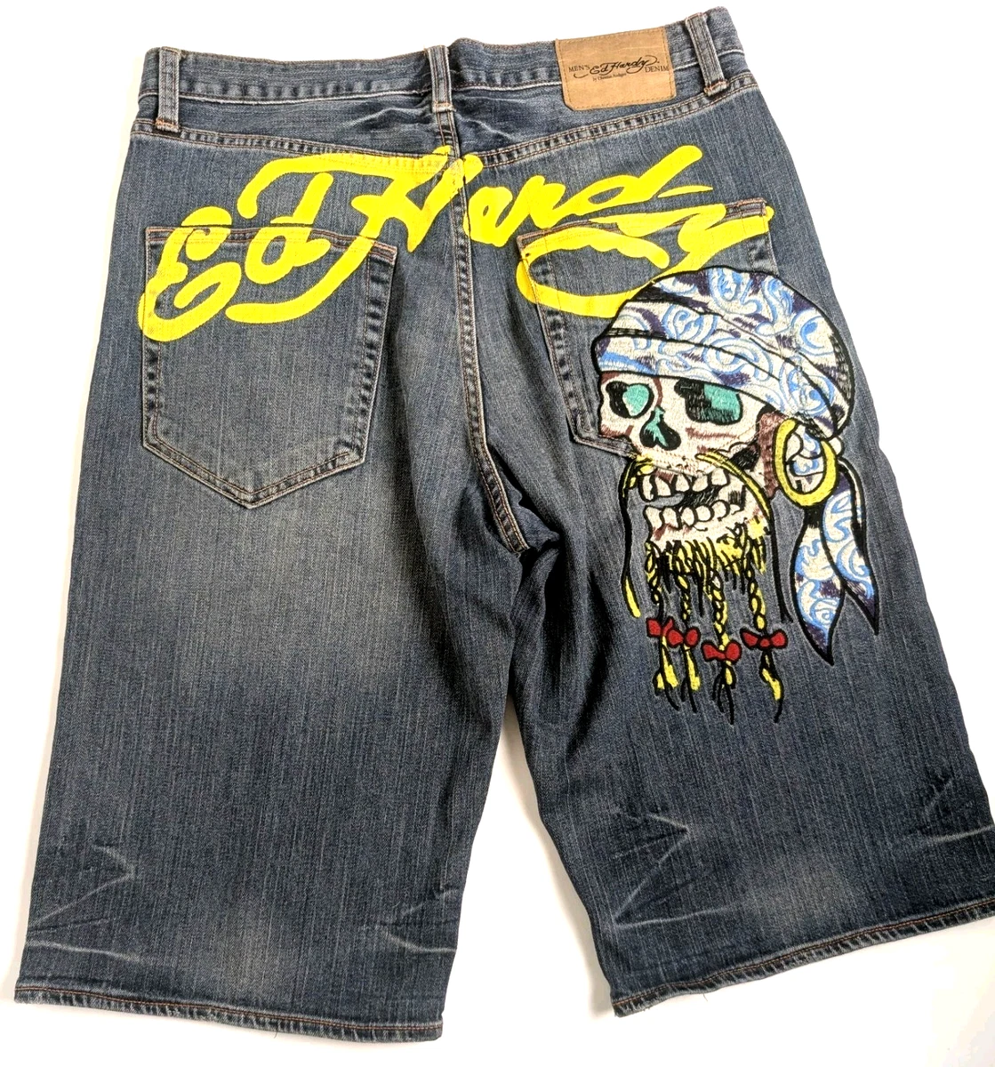 Ed Hardy Blue Shorts for Men for sale | eBay