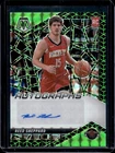 2024-25 Mosaic Reed Sheppard Rookie Auto Spectris Green FOTL #4/5 Rockets