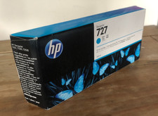 Genuine HP 727 Ink - CYAN 300ml - FOR DESIGNJET T930 T1530 T2530 (INC VAT) BOXED