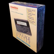 NEW SEALED Franklin Language Master Electronic Dictionary Thesaurus LM-3500 1993