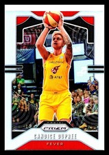 2020-21 Prizm WNBA Silver Prizm Candice Dupree Indiana Fever #62