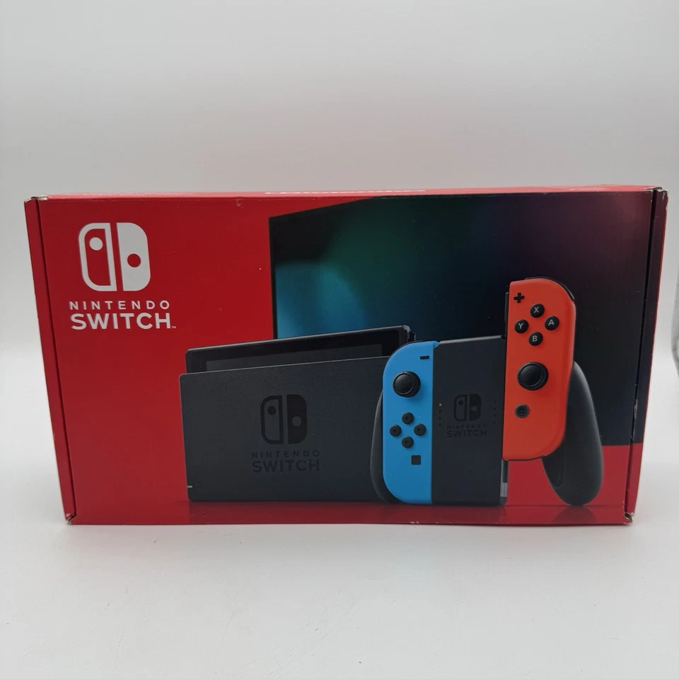 Nintendo Switch V1 HAC-001 Konsole OVP Mit 4 Joycons - Bild 2 von 4
