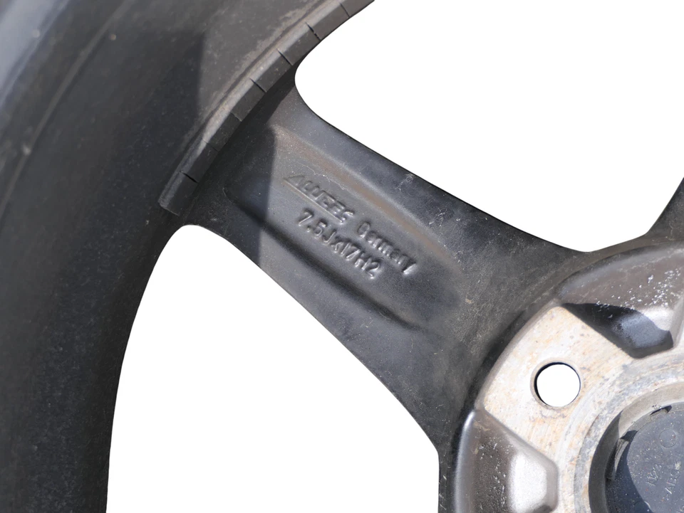 4x Golf 7 Passat Alufelgen 205/50 R17 93V Winterreifen Reifen ca. 6mm KBA 47095  - Bild 2 von 4