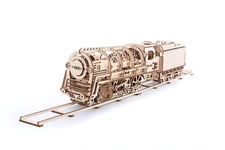 UGears UTG0011 Steam Locomotive with Tender
