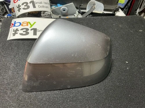 2025-2029 Tesla Model Y Juniper Left Outside Mirror Skull Cap Gray 1963538-00-B