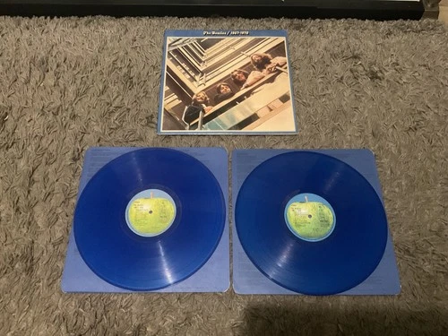 The Beatles “1967-1970” Original U.K. 1978 Gatefold BLUE vinyl 2Lp + Inners