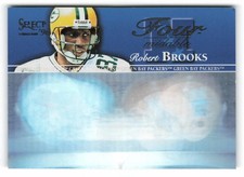 1996 Select #6 Robert Brooks Four-midable Green Bay Packers