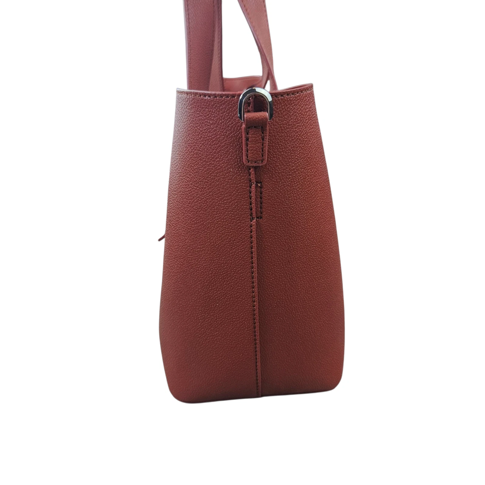 Charles & Keith tote bag donna media strutturata ecopelle borsetta borsetta