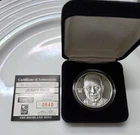 Vintage Jerry Rice 1 oz .999 Silver Round San Francisco 49ers w/COA #0640