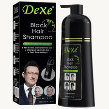 Dexe Black Hair Shampoo 400ml – Instant Natural Black Hair Color