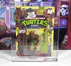 Vintage 1992 TMNT MOC RAHZAR Black Nose Graded AFA 80+ Playmates