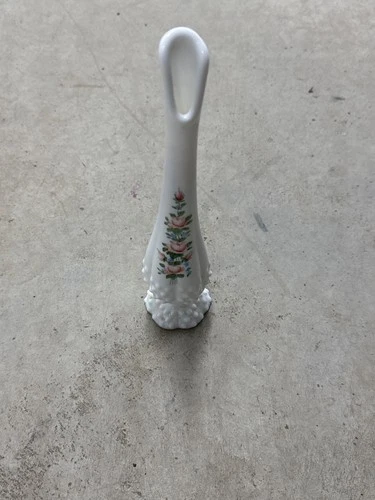 Fenton Milk Glass Vase