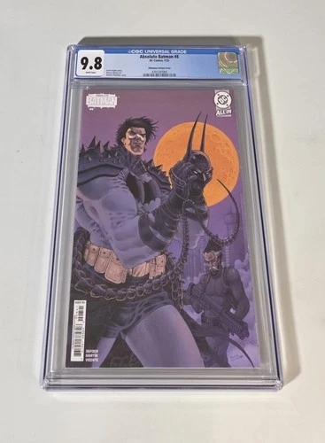 🧊 Absolute Batman #8 CGC 9.8 Graded Villalobos 1:25 Incentive Mr. Freeze 🧊