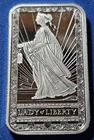 A PAMP Suisse Lady of Liberty 1 oz .999 Silver Bar