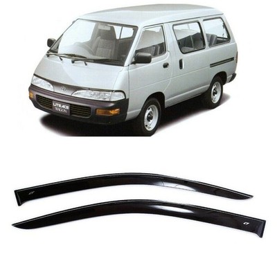 Tape-on Window Visors Rain Guards Fit Toyota LiteAce 1992-1998 Wind Deflectors