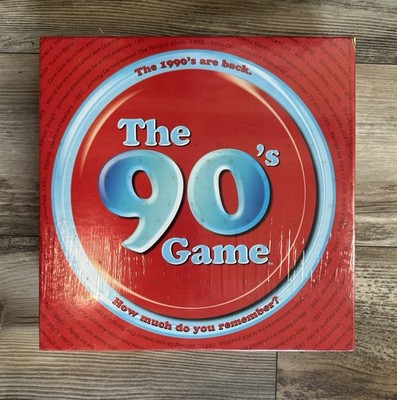 2003 - The 90's Trivia Board Game - How Much Do You Remember?   NEW   SEALED!
