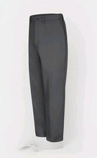 Red Kap Men's Red-E-Prest Charcoal Work Pants PT10CHN Uniform Workwear 60/32