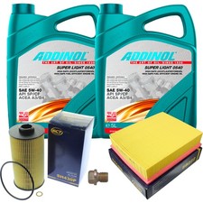 SCT Inspektionspaket 10L ADDINOL SUPER LIGHT 5W-40 f�r BMW 7er E38 740i iL