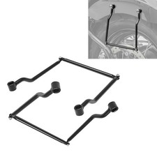 Satteltaschenhalter Abstandhalter für Chopper und Cruiser SU2 schwarz gebraucht
