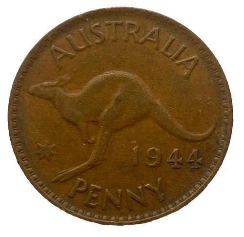 1944 Australia Penny — photo from the most recent tracked eBay sale