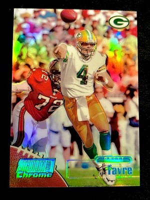 BRETT FAVRE  SSP  EARLY YEAR FAVRE REFACTOR GRADE IT   GOAT   
