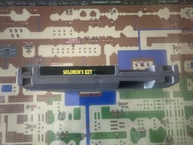 NES Nintendo Solomon's Key CIB sello redondo completo con p&oacute;ster manual probado Tecmo