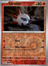 Larvesta 040/197 SV03: Obsidian Flames Reverse Holo