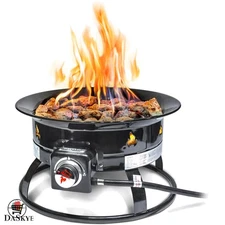 Versatile 58,000 BTU Smokeless Fire Pit | Campfire Alternative for Family Fun