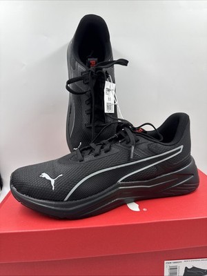 PUMA Disperse Sneaker Men s Lightweight Optimal Comfort SOFTFOAM+ Shoe Black 9.5