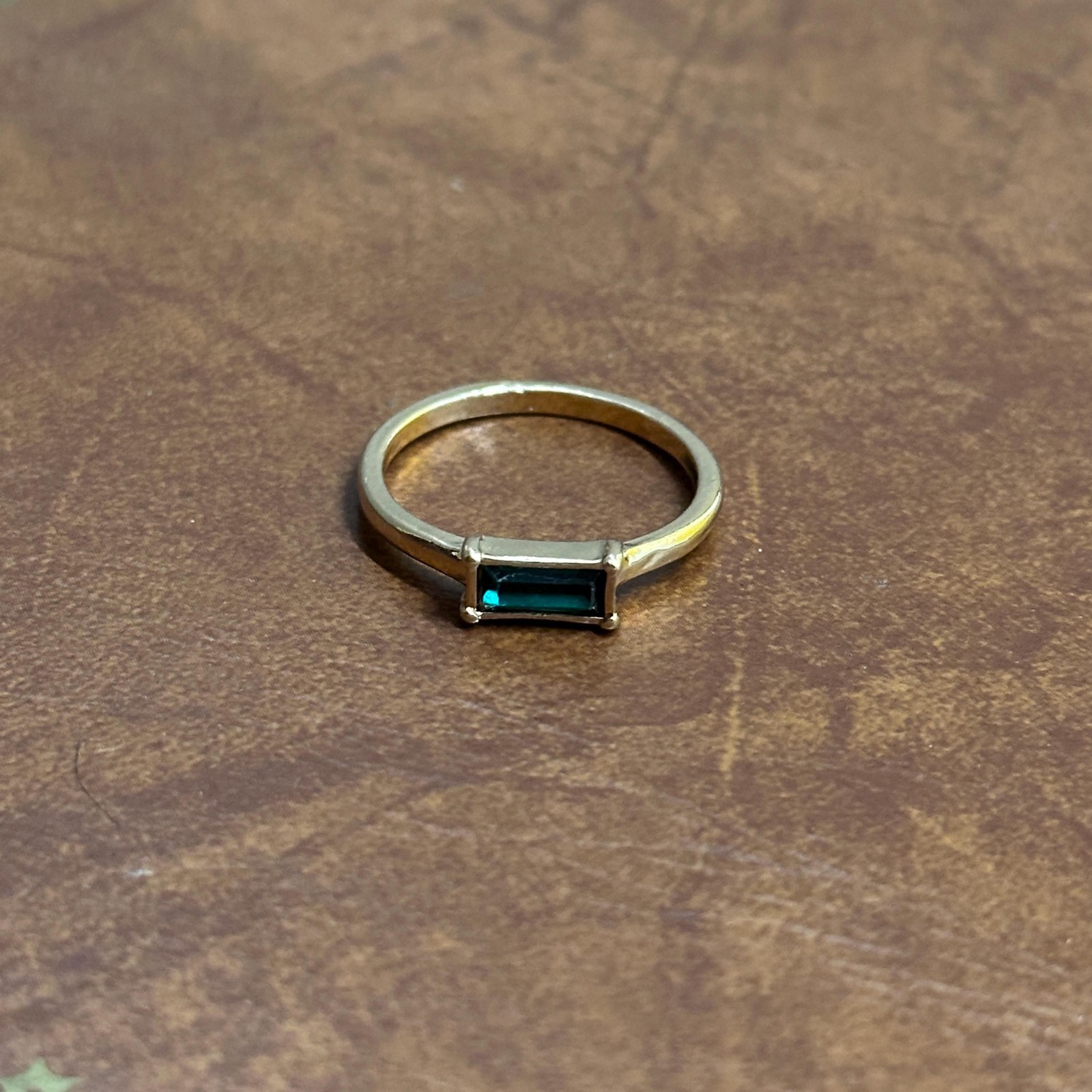 Vintage Unique Stackable Silver/Gold Tone Ring Bu… - image 4