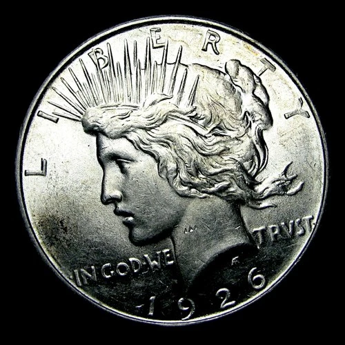 1926-D Peace Dollar Silver ----  Unc Stunning Coin ---- #453U