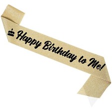 Happy Birthday to Me Sash - Birthday Sash for Women. Happy Birthday Sash for ...