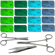 35 Pieces First Aid Practice Kit All-Purpose Medical Supplies For Students