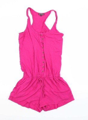 Express Damenshorts rot Baumwolle einteilig Größe XS
