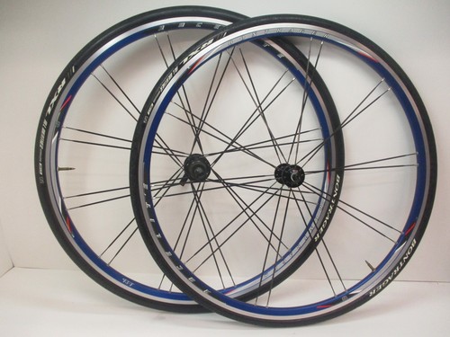 Blue Anodized 700C Clincher Wheel Set 