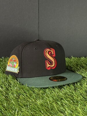 Seattle Mariners  OG Sonics Crossover  Fitted Hat 7 1/4