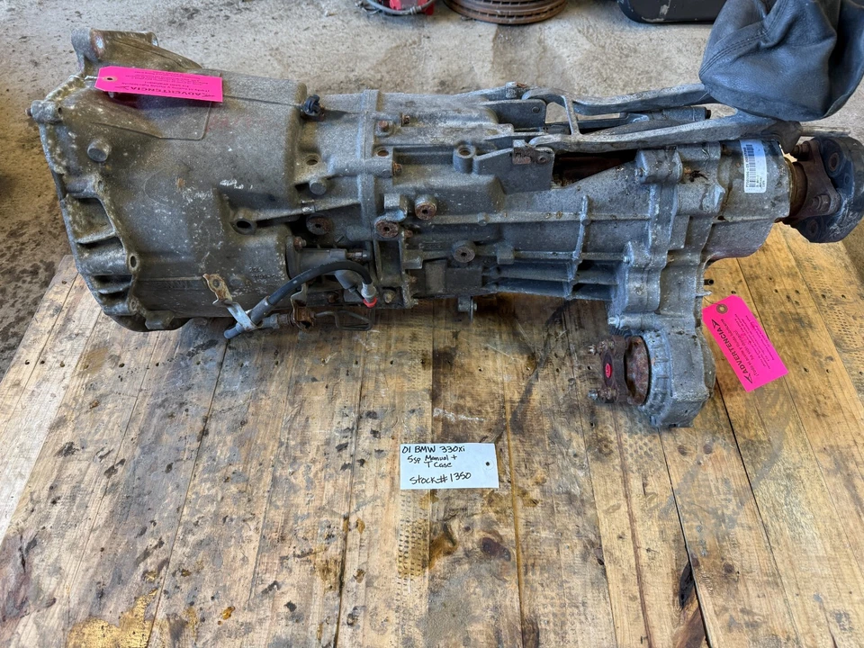 01-06 BMW E46 330XI 325XI 5 SPEED MANUAL TRANSMISSION W/ TRANSFERCASE AWD - Image 3 of 4