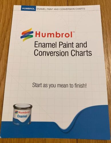 Vallejo Humbrol Conversion Chart