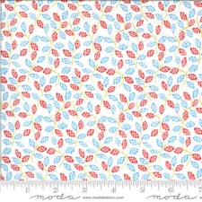 Figs  Shirtings Sugar Sack Cornflower by Fig Tree for Moda 1/2 Yard 20394 12