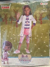 Doc Mcstuffins Costume Child 2T/ M 7-8