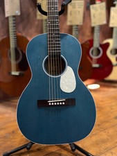 New Aria 131up (stbl) Parlour Acoustic Guitar In Stained Blue
