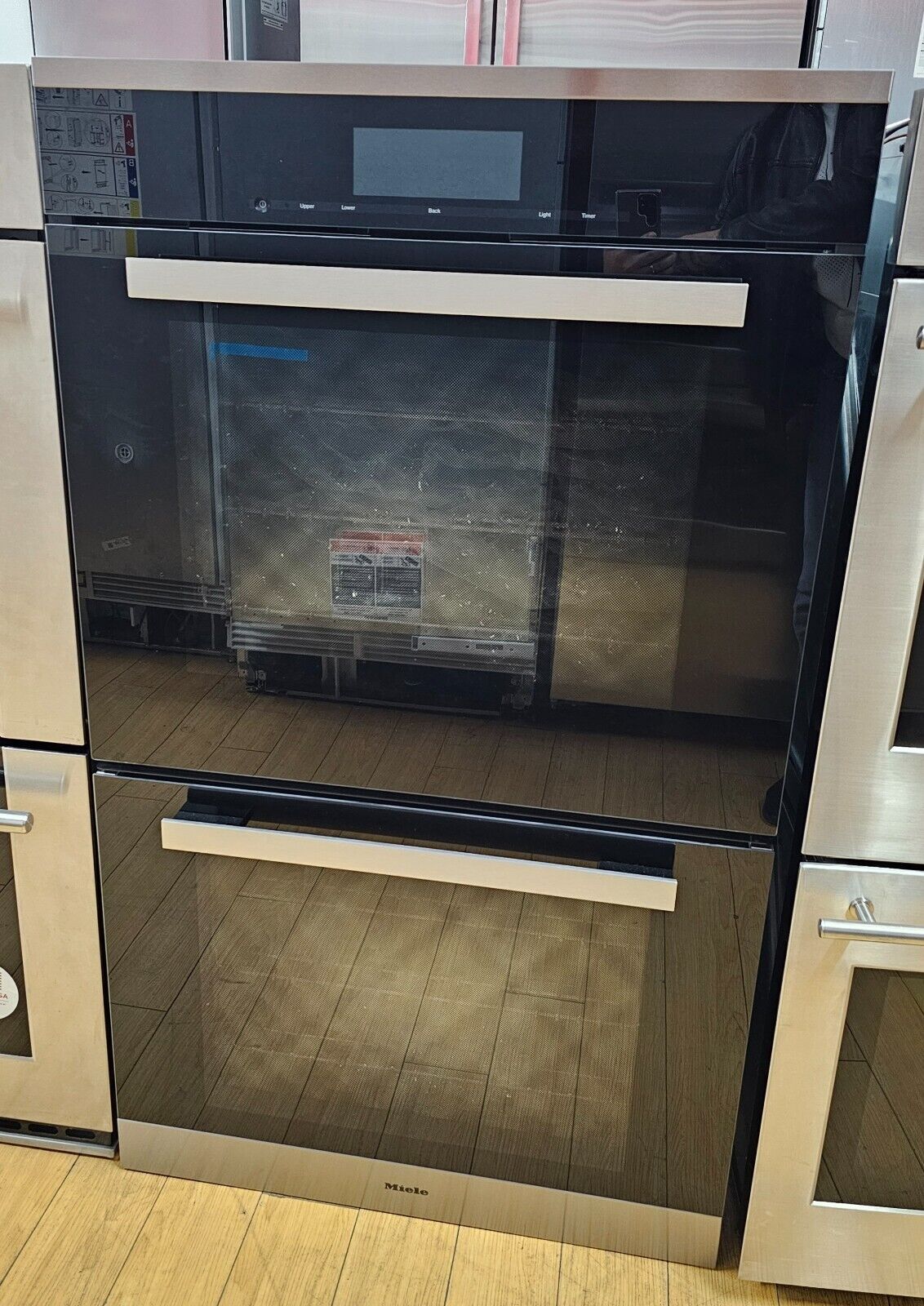 briefpapier Tekstschrijver cabine Miele ContourLine M-Touch Series H68802BP2 30 Inch Electric Double Wall  Oven | eBay