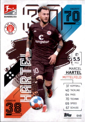 Match Attax EXTRA 2021/2022  Nr.649 - Marcel Hartel