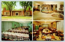 Grosse Point Detroit Michigan~Village Manor Restaurant~Food Shop~Area Map~c1960