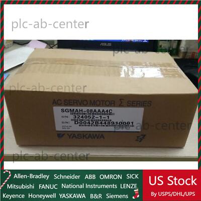 US FREE TAX ONE  YASKAWA SGMAH-08AAA4C Servo Motor  US Stock