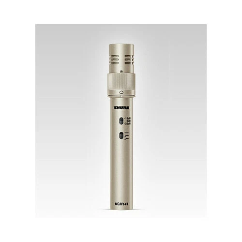 Shure KSM141/SL-STEREO Omni Condenser Instrument Microphones w