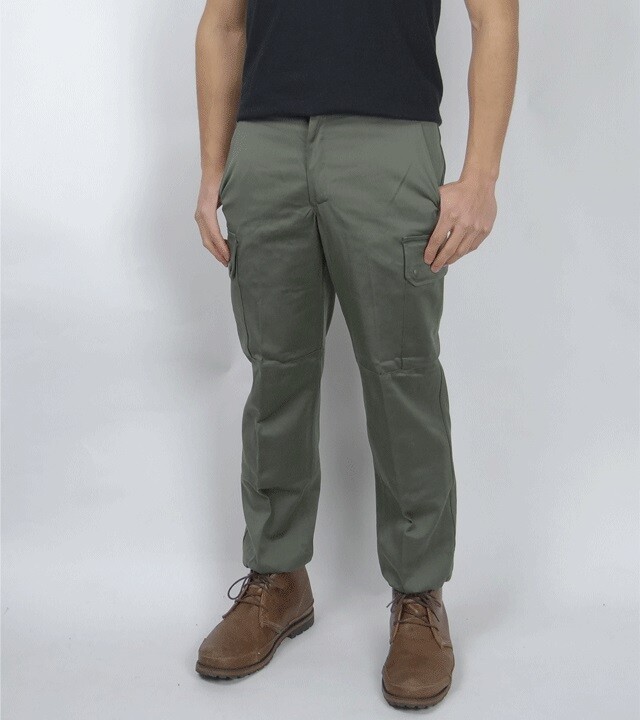 New Vintage 1980s f2 French olive trousers pants military New Vintage 1980s f2 French olive trousers pants military