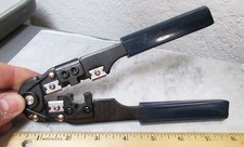 modular plug crimper network tool, great condition L-com, RJ11 RJ 12 plugs