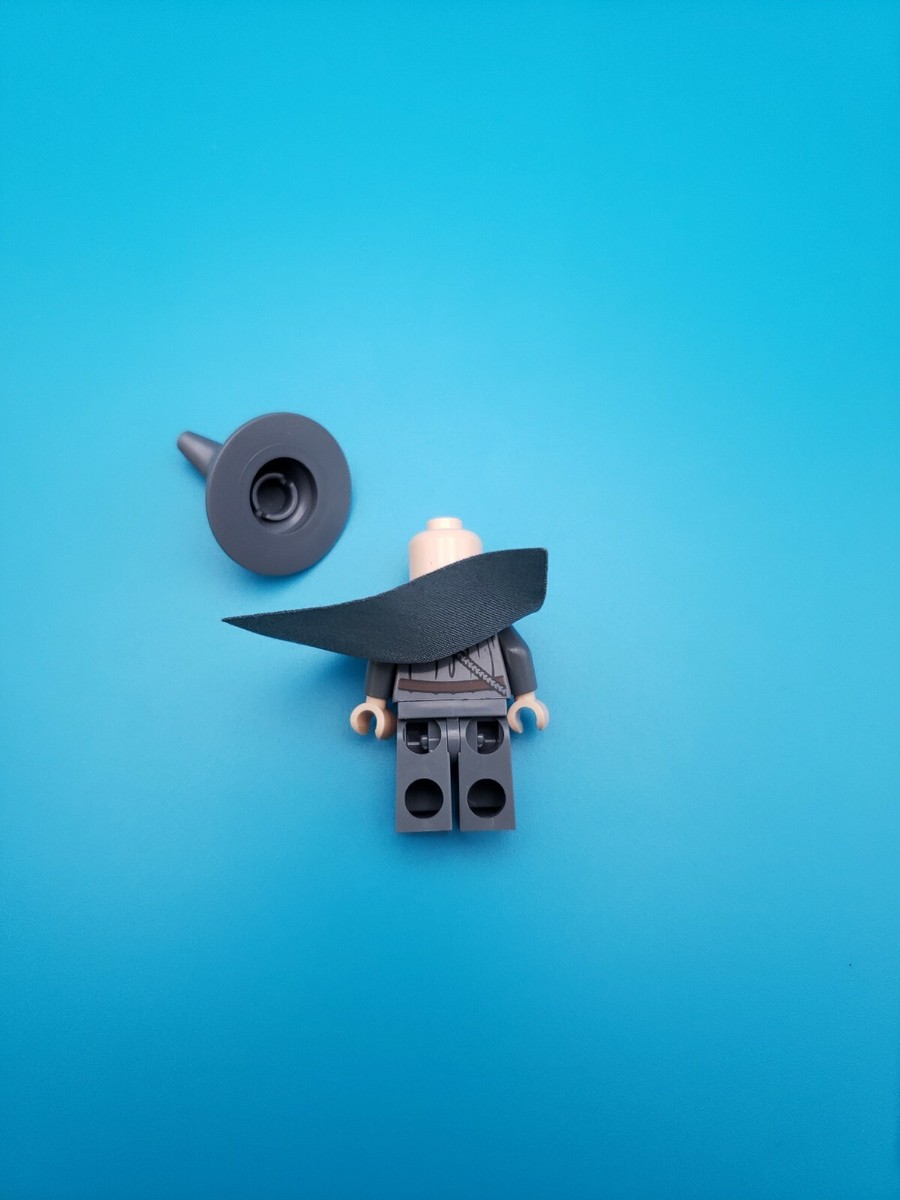 Lego Lord of Rings Hobbit Minifigure Gandalf the Grey Wizard Hat